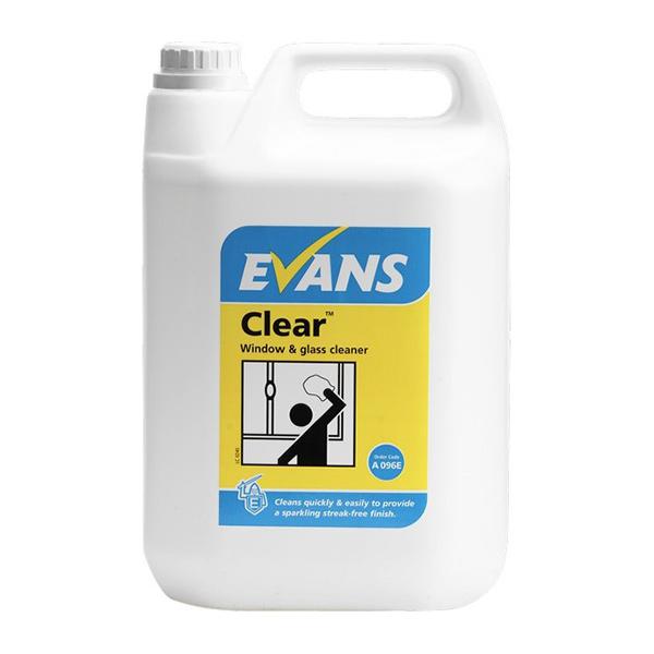 Evans-Clear-Glass--Mirror---SS-Cleaner--5Ltr